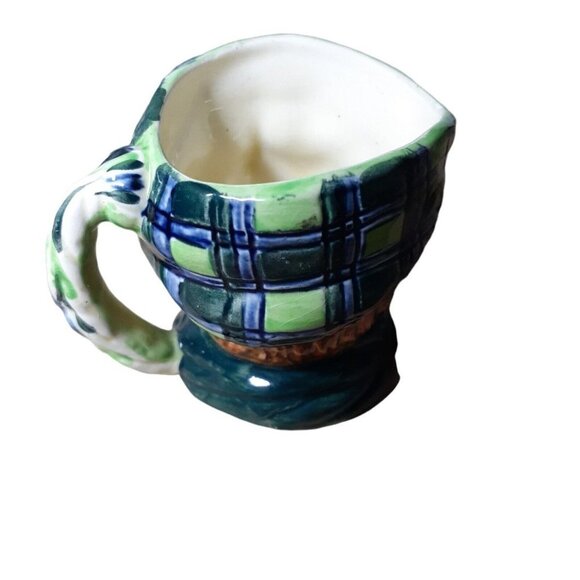 VTG Toby Jug Character Scottie Ceramic Lancaster England Small 2.5" - Picture 7 of 7